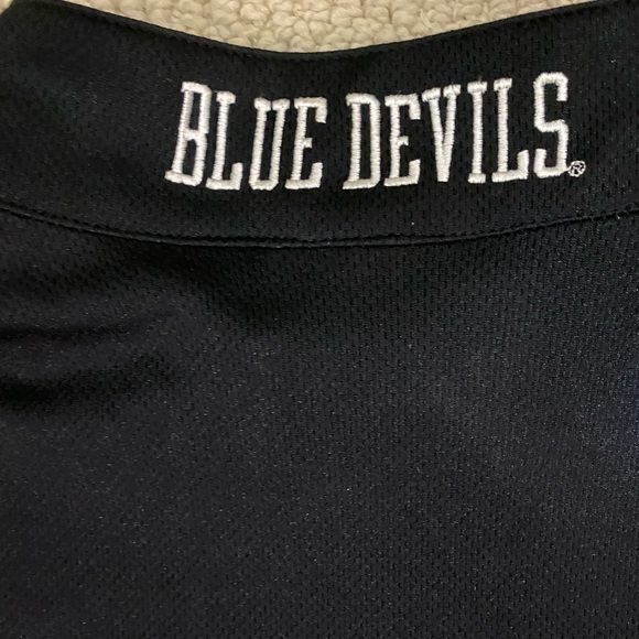 Nike Duke Blue Devils NCAA Basketball Warm Up Jersey Men’s XL Made in Korea - Picture 8 of 9